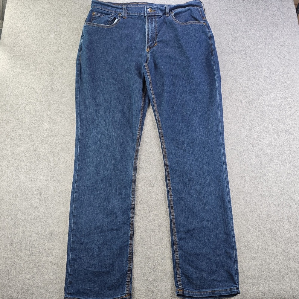 Origin USA Legit Fit Jeans Mens 34x33 Delta 68 Stretch Made In USA Jocko